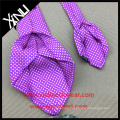 Wholesale Custom Made 100% Striped Woven Seven Fold Silk Tie